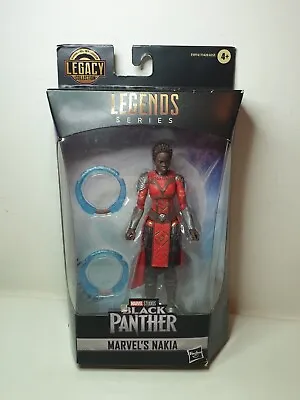 Hasbro Marvel Legends Series Nakia Black Panther 6  Legacy Collection 2022 • £8