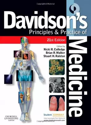 With STUDENT CONSULT Online Access (Davidson's Principles And Practice Of Medici • £7.55