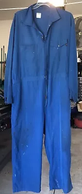 Men’s Coverall Jumpsuit 54R Royal Blue • $22