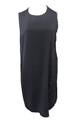 MARINA RINALDI Black Beaded Ducato Dress Size 20W/29 NWD • $85.49