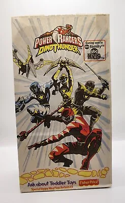 Vtg 2003 McDonalds Power Rangers  Dino Thunder/ Disney Princess Happy Meal Bag  • $9.99