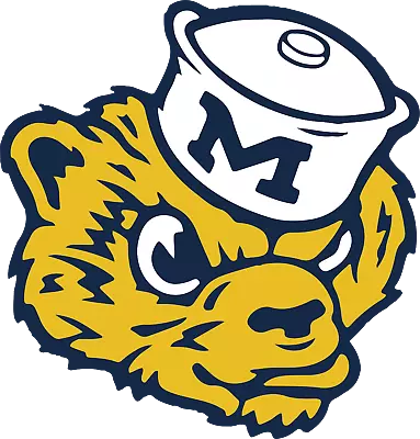 University Of Michigan Vinyl Sticker/Decal -NCAA -College Football -Wolverines • $3.25