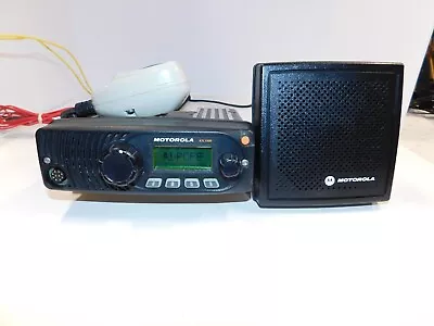 MOTOROLA XTL1500 Mobile Radio 700/800 MHZ M28URS9PW1AN Mic' Spkr Bundle $85 • $85