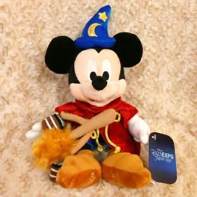 RARE Sorcerer Mickey Plush Doll D23 Expo 2015 Exclusive To JAPAN EXPRESS • $74.99