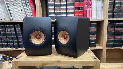 KEF LS50 Meta - Bookshelf Speakers - Carbon Black - Rpr £1199 In OEM Box • £769