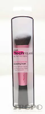 Real Techniques Sam & Nic Chapman Sculpting Kabuki Brush #1432 100% Authentic • $14.25