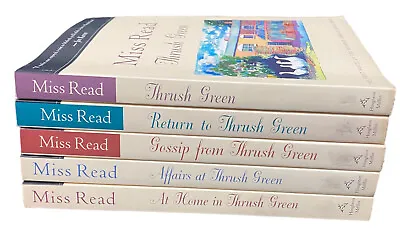 $18.99 • Buy Lot Of 5 Miss Read Thrush Green Series