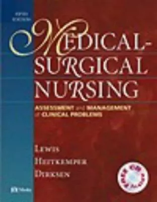 Medical-Surgical Nursing: Assessment And Management Of Clinical Problems - Sing • $19.26