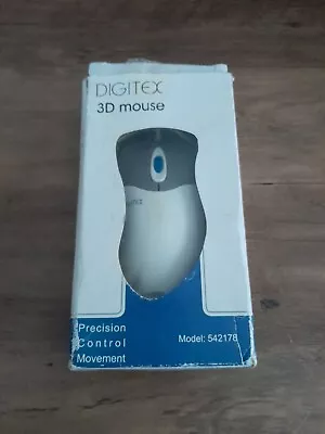 Digitex 3D Mouse Model 542178 Windows Compatible • £5