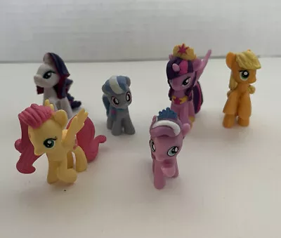 My Little Pony G4 Pony Lesson Set Blind Bag Silver Spoon Rarity Figure Lot Of 6 • $22