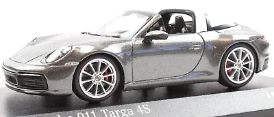 Minichamps 2020 911 992 Agate Grey Targa 4S 1:43 Scale Diecast Car 410069561 • $48.29