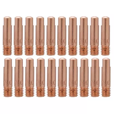 20Pcs Copper Contact Tip For 15AK MIG/MAG Welding Torch Consumables (1.0mm) • $10.19