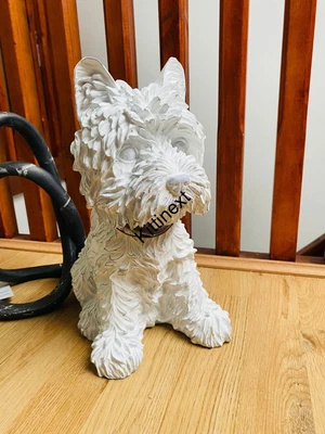 £22.70 • Buy NEXT White Walter Westie Dog Ornament Sculpture Figurine Home Decor Statue 