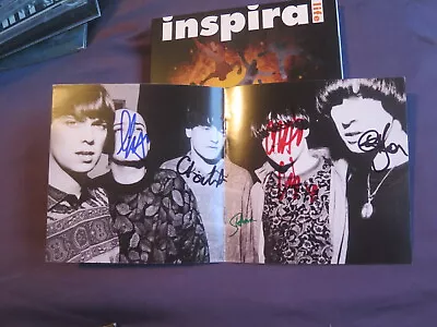 Inspiral Carpets Life Fully Signed Gatefold Cd Single With Insert Autographed • £65