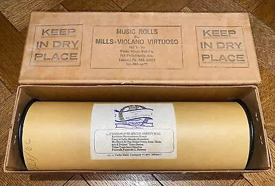 Mills Violano Virtuoso Recut Paper Music Roll #2327 Played Special Variety (H) • $124.99