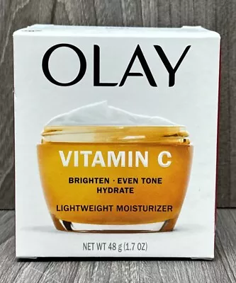 OLAY Regenerist Vitamin C Peptide 24 Hydrating Moisturizer 1.7oz / 48g NEW • $15.95