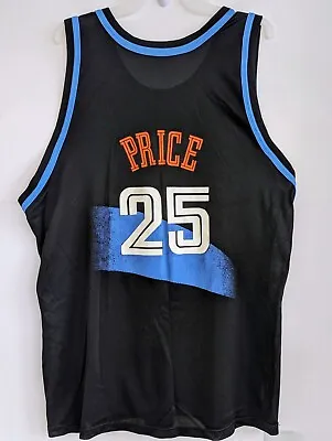 $66 • Buy Vintage Champion Size 48 Mark Price #25 Cleveland Cavaliers NBA Replica Jersey