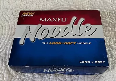 Maxfli Noodle Long &Soft Golf Balls 4 Packs Of 3 Balls (12 Total) New In Package • $15