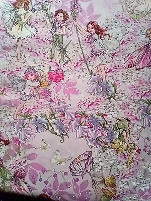 Michael Miller Fabric - Petal Flower Fairies 100% Cotton Per FAT QUARTER • £6.75