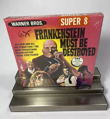 FRANKENSTEIN MUST BE DESTROYED SUPER 8  FILM No 264 1970 MOVIE REEL NEW SEALED • $100