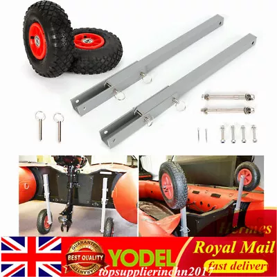 £94 • Buy Inflatable Boat Launching Wheels For Inflatable Boat, 300 Lbs Max Brand New