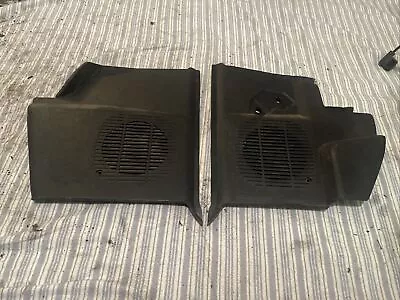 BMW 325i E30 Convertible Front Kick Panel Speaker Grill Cover Pair OEM #88258 • $45