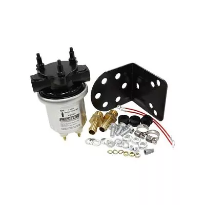 Aeroflow AF49-1064 Fuel Pump Compact Electric Silver 100 Gph 6-8 PSI • $175.95