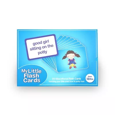 Potty Training Flash Cards Learning Toddler Reward Game For Baby Kids Children • £9.99