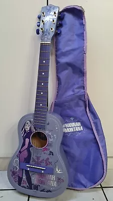 Vintage Hannah Montana Purple Acoustic Kids Guitar Miley Cyrus Pre-Owned • $51.46