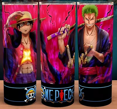 One Piece Luffy And Zoro Anime Manga Cup Mug Tumbler Cup 20oz • $19.95