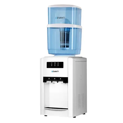22L Water Cooler Dispenser Hot Cold Filter Purifier Counter Bench Top Three Taps • $132