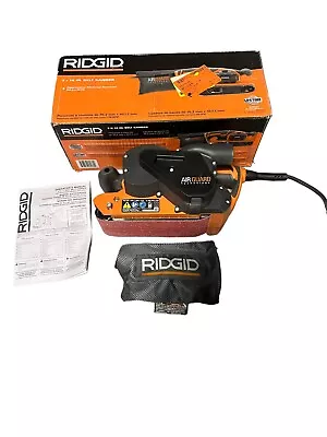 RIDGID R27401 Corded 3  X 18  Heavy-Duty Variable Speed Belt Sander • $59.95