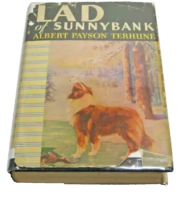Albert Payson Terhune Lad Of Sunnybank HCDJ VTG Dog Story Collie KIRMSE Frontisp • $23.99