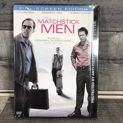 Matchstick Men Nicolas Cage 2003 DVD Top-quality Free UK Shipping • £8.16