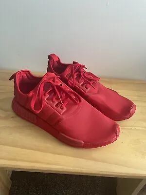 $75 • Buy Adidas NMD Red Shoes - Size 13