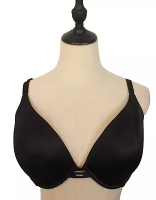 Victoria's Secret Size 16DD Black Smooth Shaped Underwired Plunge Bra • $22.95