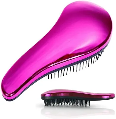 Detangling Brush Curved Anti StaticHairbrush Tangle Comb Hairdressing & Styling • £5.99