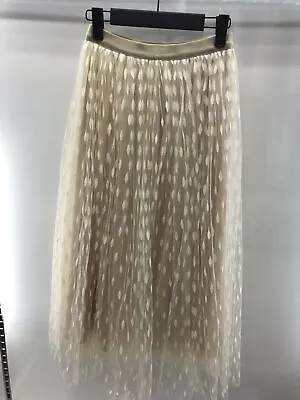 £11.69 • Buy Women High Waist Ruffle Mesh TUTU SKIRT Sheer Net Tulle Pleated Long Party Dress