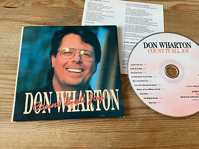 CD Country Don Wharton – Count It All Joy (10 Song) DOWN HOME AMERICA Cb • £8.63