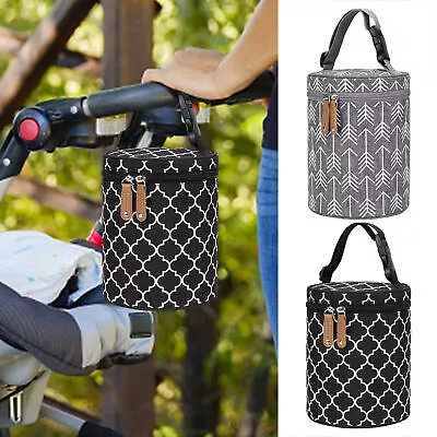1* Baby Bottle Tote Bag Breast Milk Warmer Cooler Insulated Bags Wirh Hanging US • $15.54