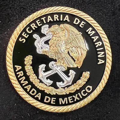 Secretary De Marina Armada De Mexico V2 Challenge Coin • $18