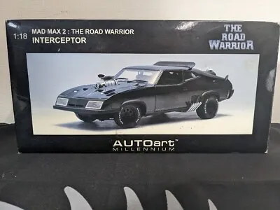 £320.33 • Buy Mad Max 2 Diecast Car 1/18 The Road Warrior Interceptor AUTOart Millennium USED
