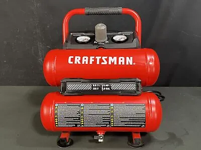 Craftsman CMXECXA0220242 2Gal 1/3 HP Air Compressor Portable Air Tool Twin Tank  • $100.79