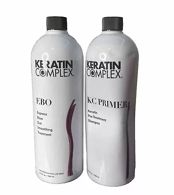 Keratin Complex Express Blow Out Smoothing Treatment Kit 33.8 Oz X 2. Sealed • $229.99