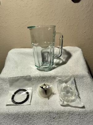 Waring Pro Blender Model WPB80BC Replacement Glass Jar Pitcher 5 Cups - 40 Oz #2 • $19