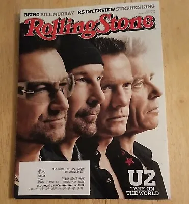 Rolling Stone U2 Bill Murray Stephen King Vemma Sting Pink Floyd Meghan Trainor • $14.99