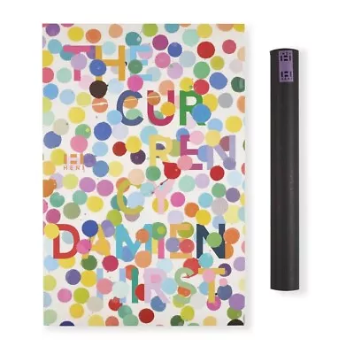 Original THE CURRENCY Purple Exhibition Poster/Print DAMIEN HIRST Dots Spots NEW • £39.95