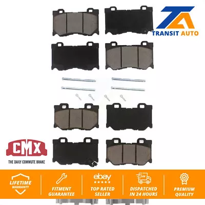 Front Rear Ceramic Brake Pads Kit For INFINITI G37 Q50 Q60 M37 Nissan 370Z Q70 Z • $45.59