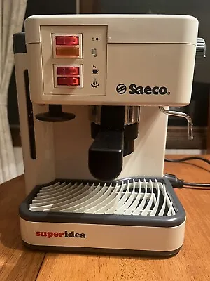 Vintage Saeco  Super Idea Espresso Maker White - Tested Works • $150