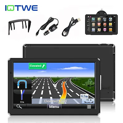 IOTWE 7  Portable GPS Navigation System HGV Sat Nav 8GB For Truck Car LGV Lorry • £46.99